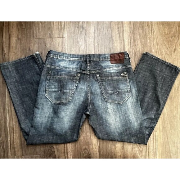 BUFFALO by DAVID BITTON Men’s JeansTRAVIS-x BASIC Relaxed Stretch 38x32 - Picture 4 of 6